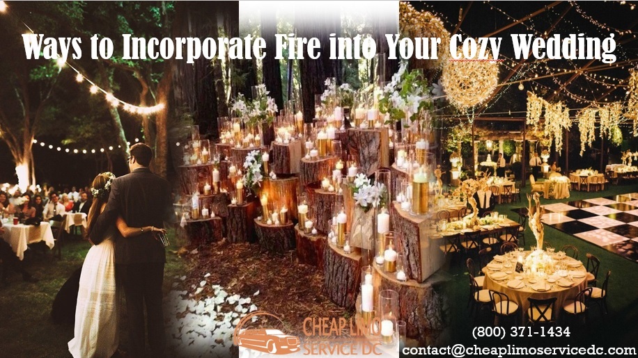 Using Fire, Candles, & More for Wedding Decor