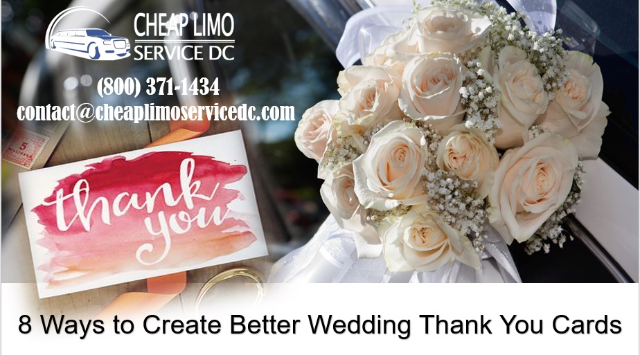 Top Tips for Great Thank You Wedding Notes
